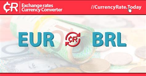 Converter Euro para Real Brasileiro (EUR/BRL) .